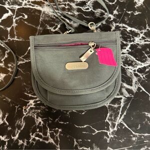 Baggallini Charcoal Crossbody Bag